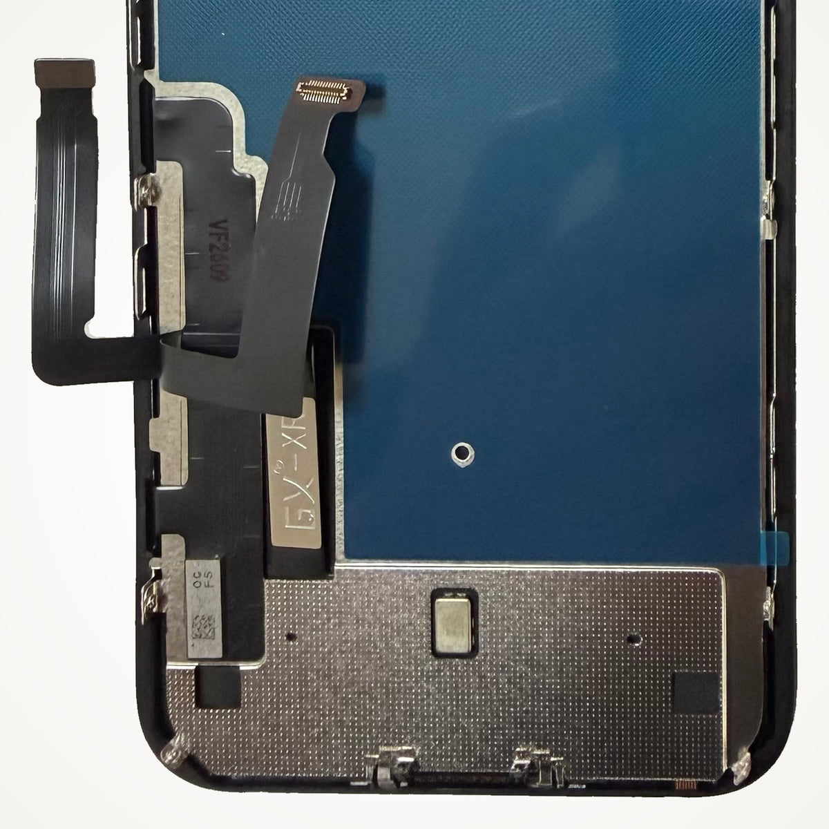 Incell HD+ LCD screen for iPhone XR, the lower back up close