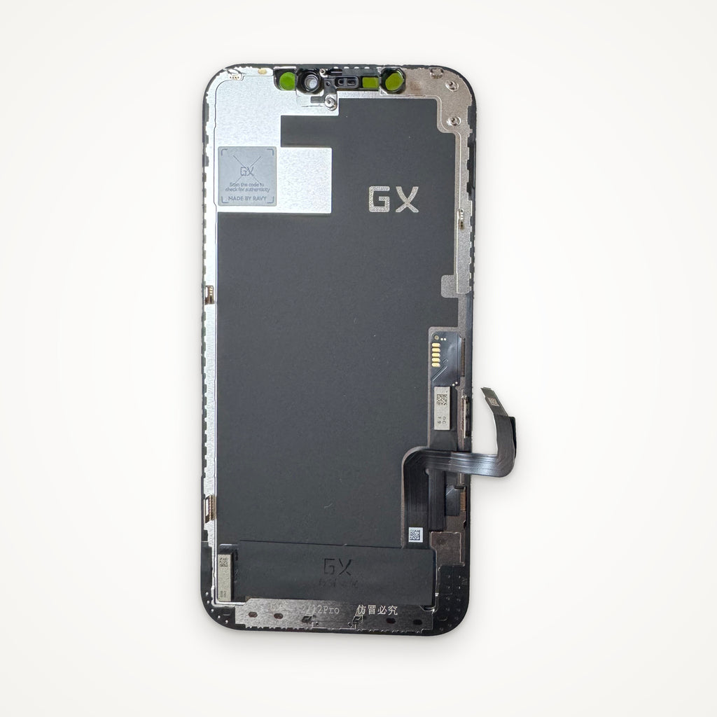 Hard OLED screen for iPhone 12 and 12 Pro, from the back