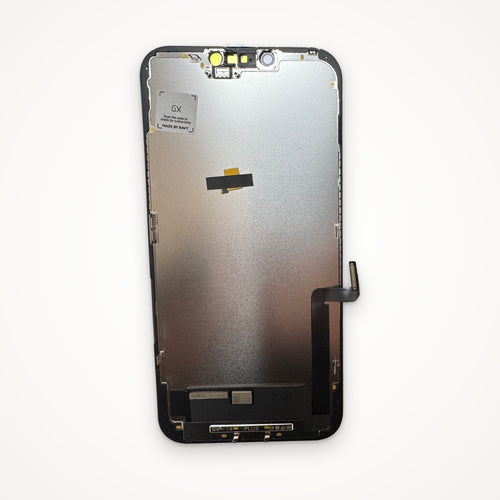 Hard OLED screen for iPhone 14 Plus, from the back