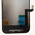 Hard OLED screen for iPhone 16, the lower back up close