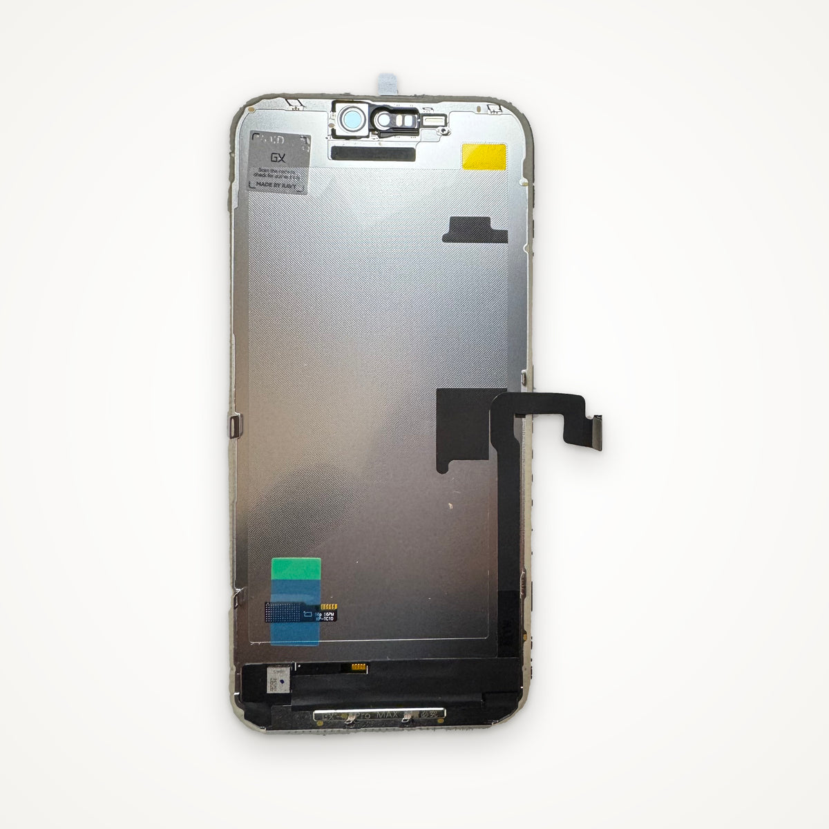 Hard OLED screen for iPhone 16 Pro Max, from the back