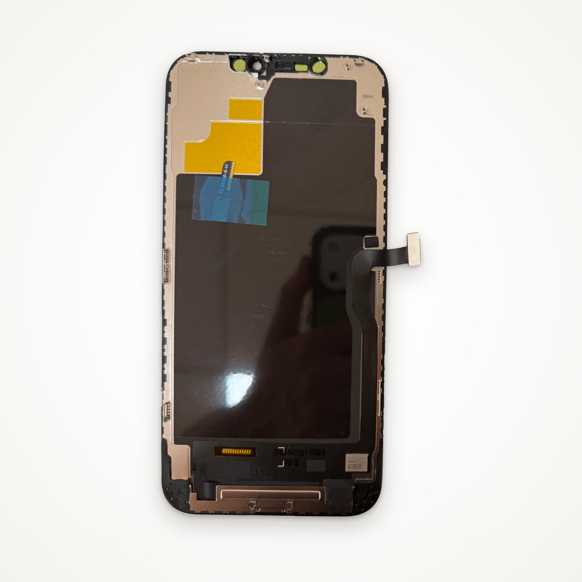 FHD incell LCD screen for iPhone 12 Pro Max, from the back