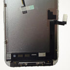 Soft OLED screen for iPhone 17, the lower back up close