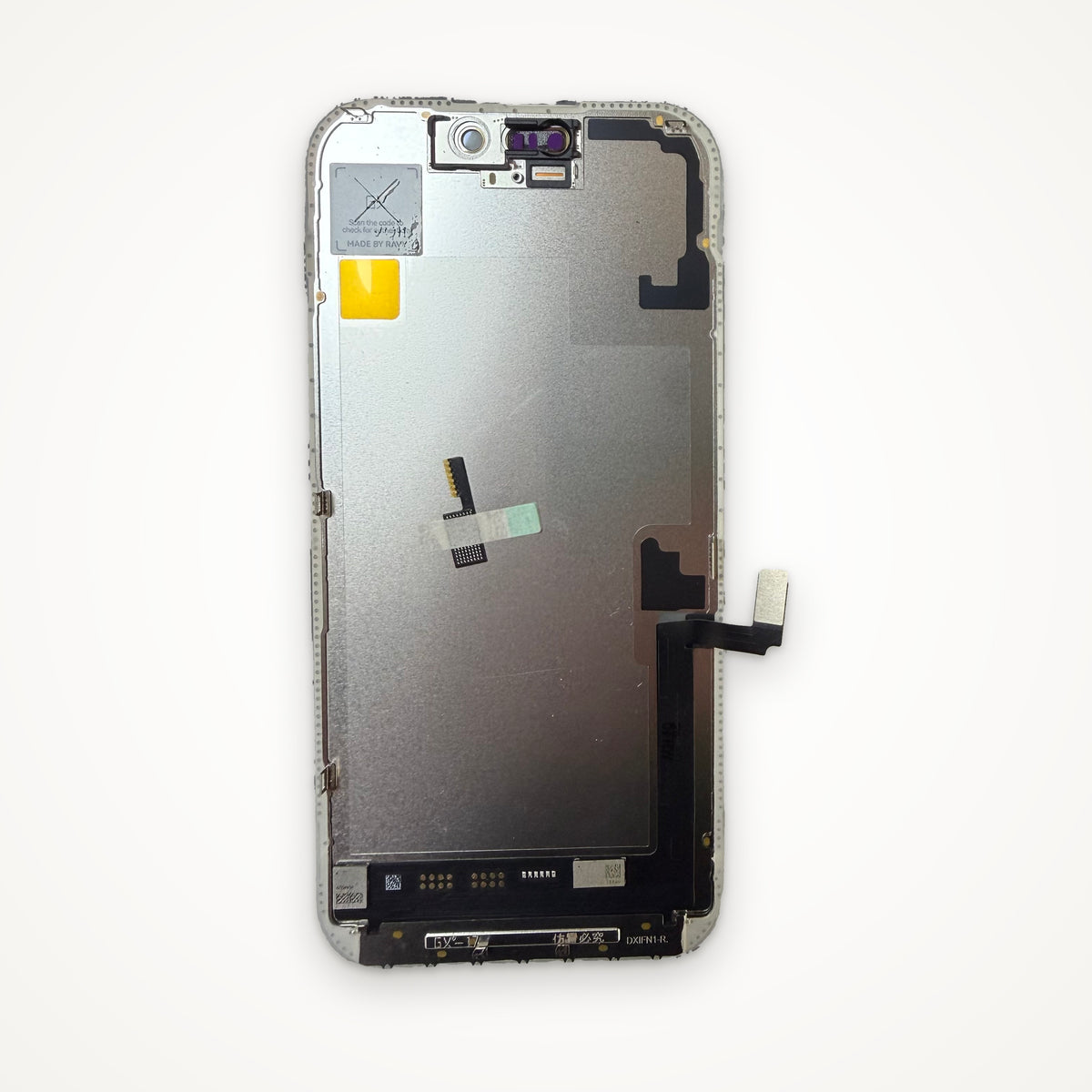 Soft OLED screen for iPhone 17, from the back